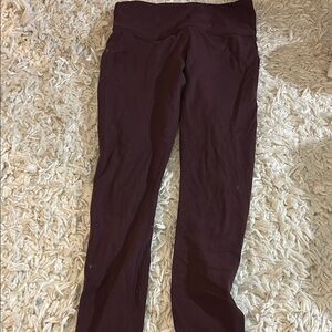 Athleta Women's Capris - Dark Brown